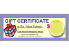 Online Gift Certificates- Choose the Amount