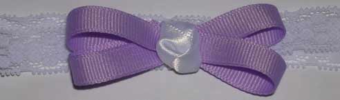 Grosgrain and Satin Baby Headband - Click Image to Close