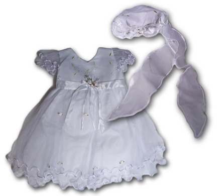 Baby and Little Girl Party Dress - Click Image to Close