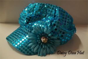 Glitter Diva Hats