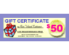 Gift Certificate $ 50.00 - Click Image to Close