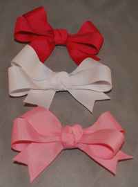 Cutie Pie Grosgrain Bow - Click Image to Close