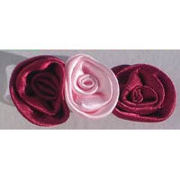 Ribbon Rosette Clip - Click Image to Close